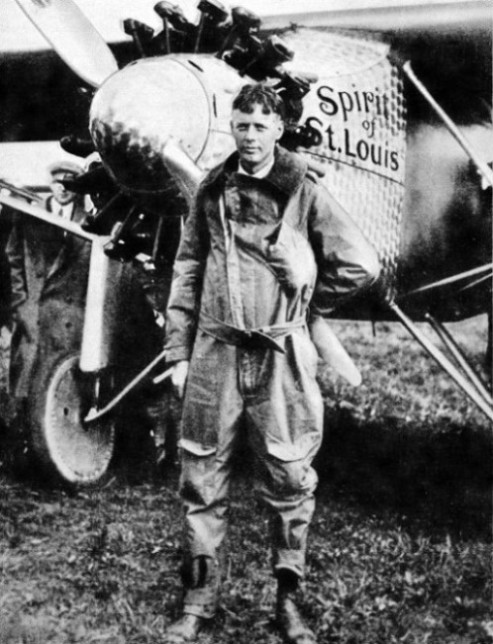 Lindbergh made his epic solo flight in the Spirit of St. Louis