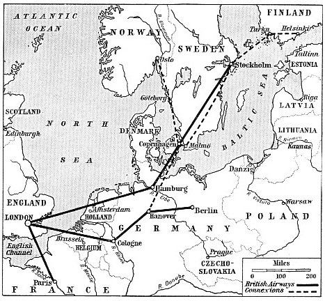 BRITISH AIRWAYS ROUTES