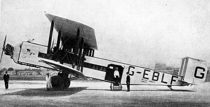 The City of Glasgow, an Imperial Airways liner