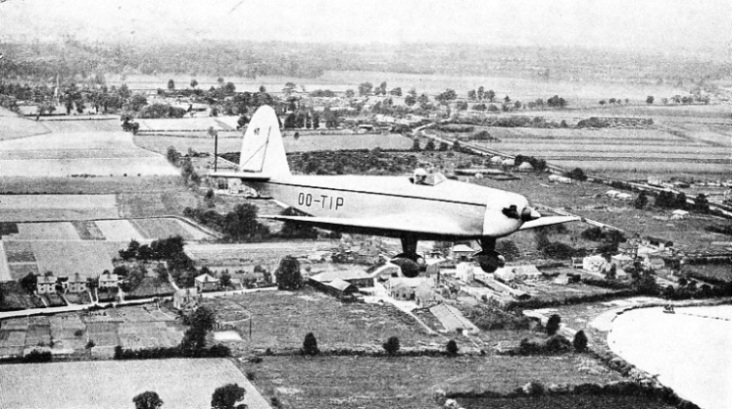 Belgian Tipsy single-seat monoplane