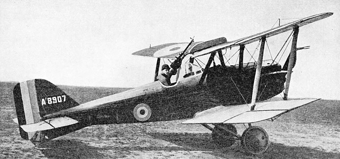 THE SINGLE-SEATER SCOUT in which Captain Ball, VC, brought many enemy aircraft down was an SE 5
