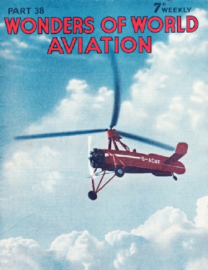 An “Autogiro” aircraft flying at Hamble, Hampshire