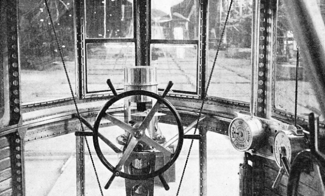 The control car of the British airship R28