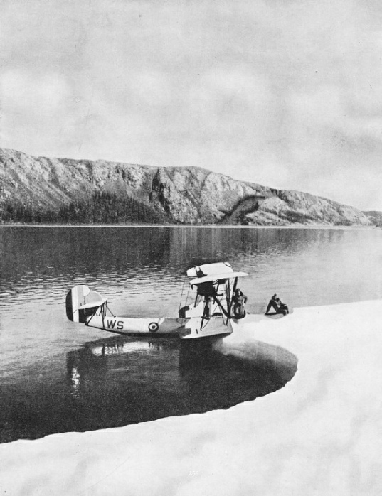 A VEDETTE FLYING BOAT of the Royal Canadian Air Force