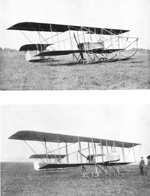 The Maurice Farman Longhorn and Shorthorn training machines