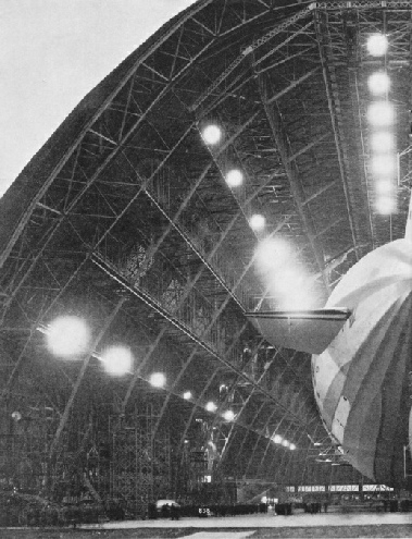 THE AIRSHIP CONSTRUCTION SHED at Akron