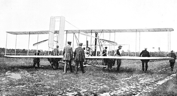 THE WRIGHT AEROPLANE IN FRANCE