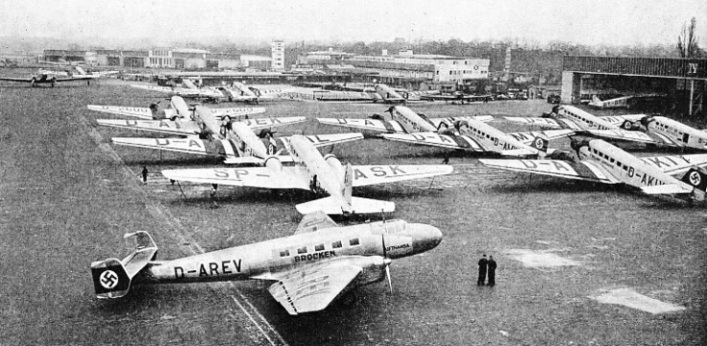 Berlin’s aerodrome at Tempelhof is only two miles from the heart of the city