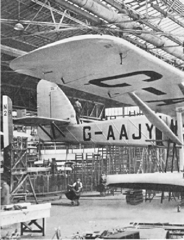 Cobham’s seaplane was of Short design with Bristol Jupiter XI F engines