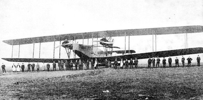 LONG-RANGE BIPLANE of the Handley Page type V/1500