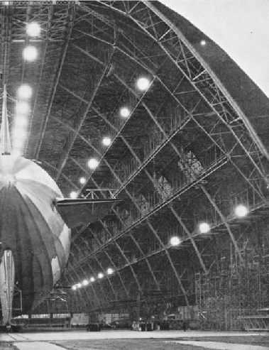 THE AIRSHIP CONSTRUCTION SHED at Akron