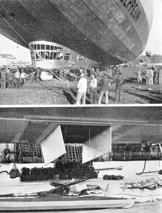 Famous German airship flights