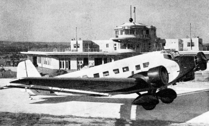 THE CONTROL TOWER of the Rand Airport