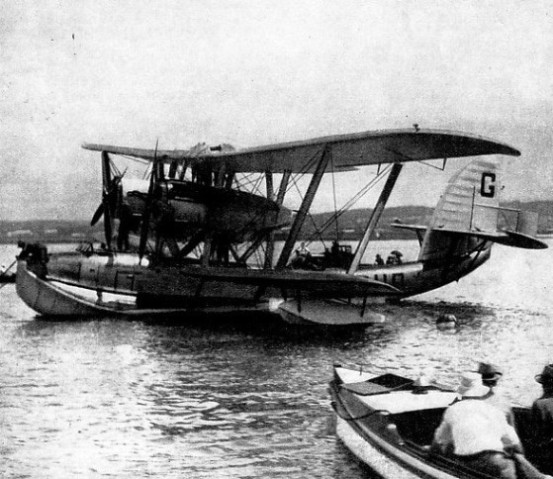 Cobham's Singapore I was the first flying boat ever seen in South Africa
