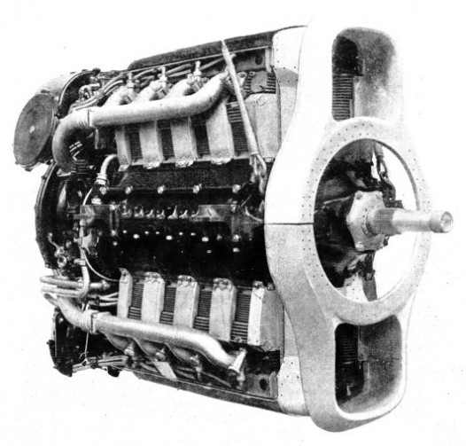 SMALL FRONTAL AREA is a feature of the Napier Rapier engine