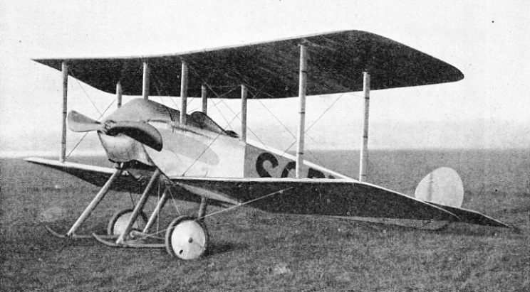 Sopwith Tabloid aeroplane