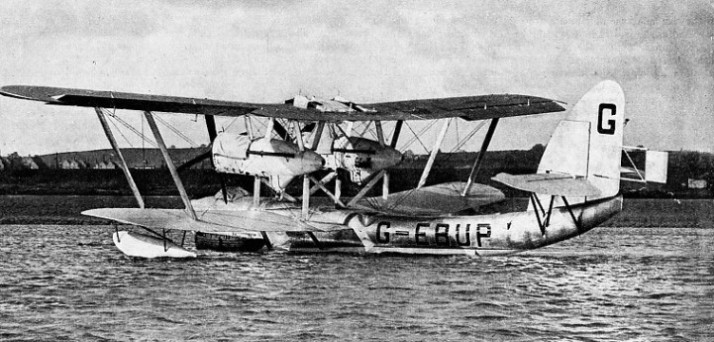 Cobham's Singapore I afloat on the River Medway