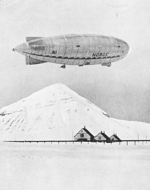 THE ITALIAN-BUILT AIRSHIP NORGE